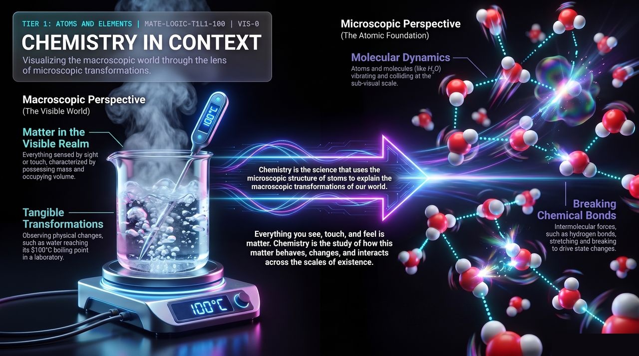 Chemistry in Context - Educational Chemistry Diagram & Scientific Model