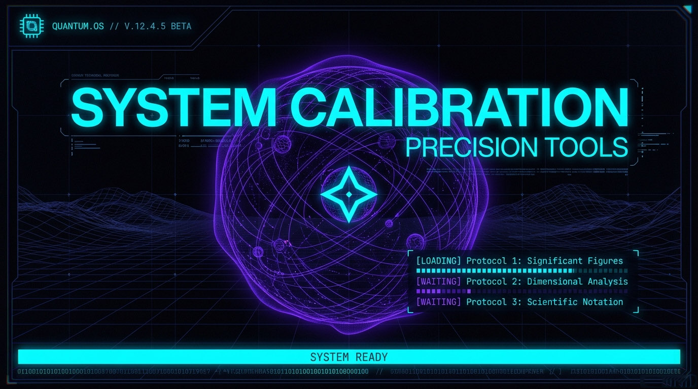 Precision Tools - Educational Chemistry Diagram & Scientific Model