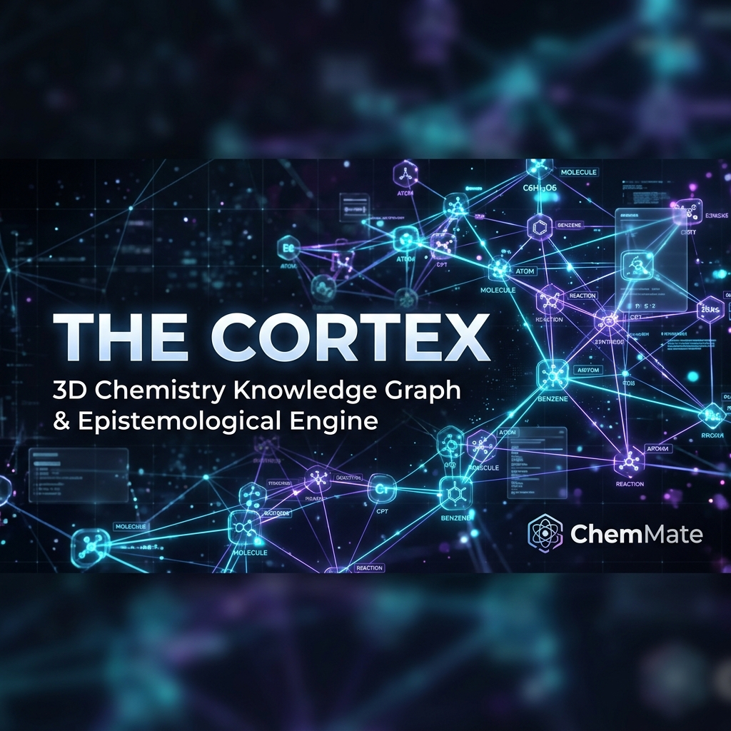 The Cortex 3D Chemistry Knowledge Graph and Neural Matrix
